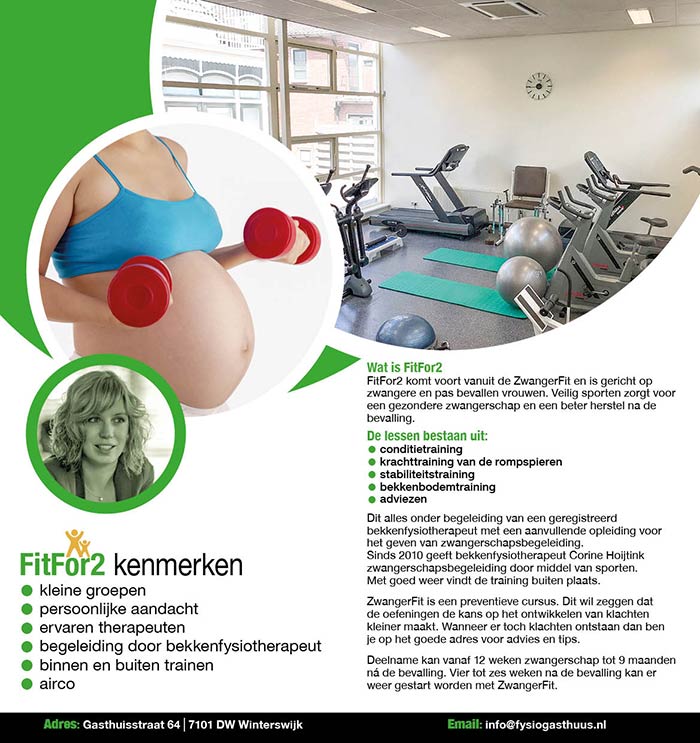 ZwangerFit | Fit tijdens en na de zwangerschap!